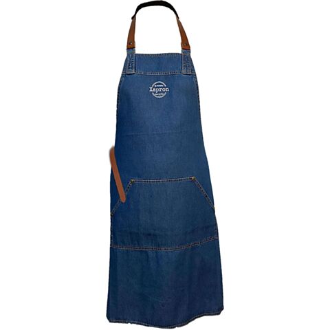 Arizona Schort Denim met Leren Band