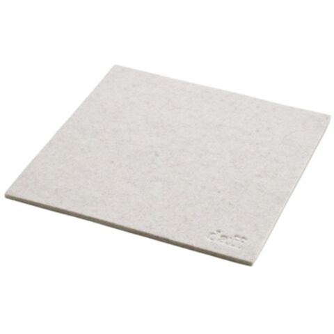 Onderzetter Vilt Vierkant 20x20 cm. Beige mel.