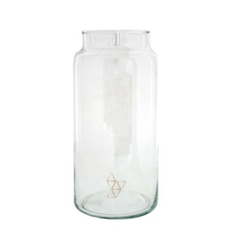 Drinken Waterglas L Handgemaakt 10/18 Gold Triangle