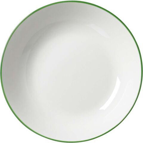 Adela Soepbord Ø 20 cm Rand Groen