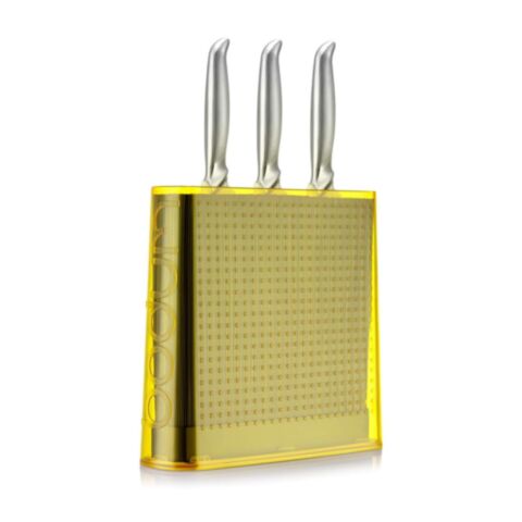 Bistro Messenblok L 21,3 x B 6,8 x H 20,1 cm Lemon