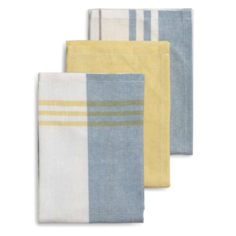 Pasado Theedoek 3 Designs 3-Delig Sunny Yellow