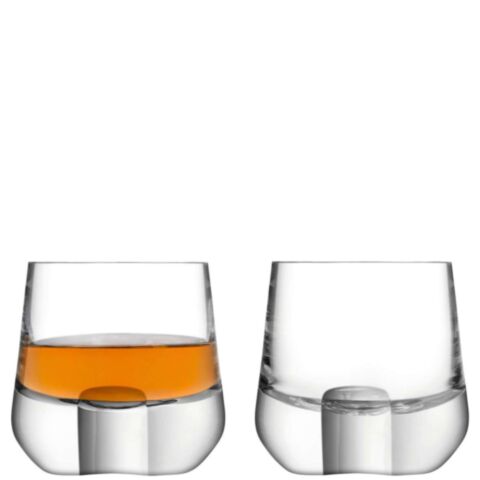 Whiskey Cut Tumbler Glas 180 ml Set van 2 Stuks