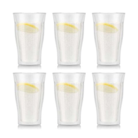 Copenhagen Bierglas Dubbelwandig 500 ml Set van 6 Stuks
