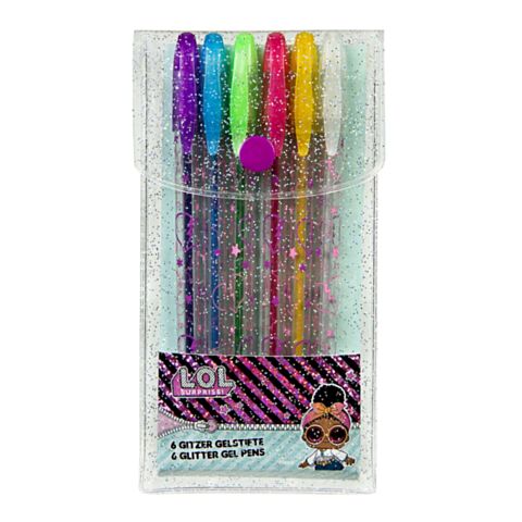 LOL Surprise Glittergelpen 6 Stuks