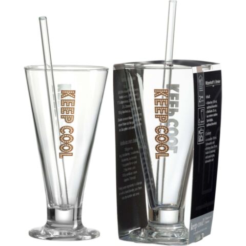Lio IJscoupe 330 ml Set van 2 Stuks Bruin