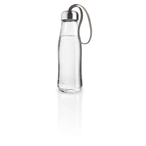 Drinkfles 500 ml Glas Taupe