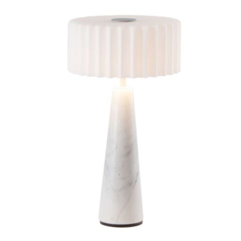 Blok Tafellamp Outdoor 1x LED 2,2 W Marmer
