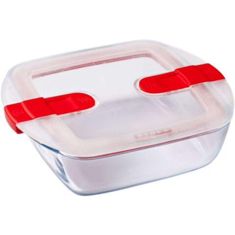 Cook & Heat Voedselcontainer Vierkant met Deksel 20 x 17cm