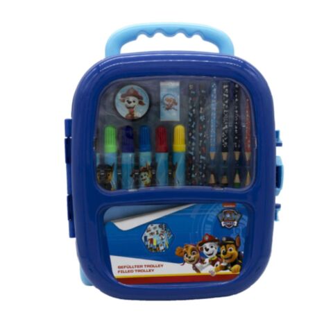 Paw Patrol Kleurenset in Trolley