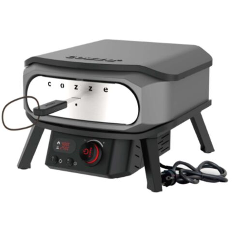 Pizza Oven Electrisch 13 inch met Premium Roterende Pizzasteen 230 V