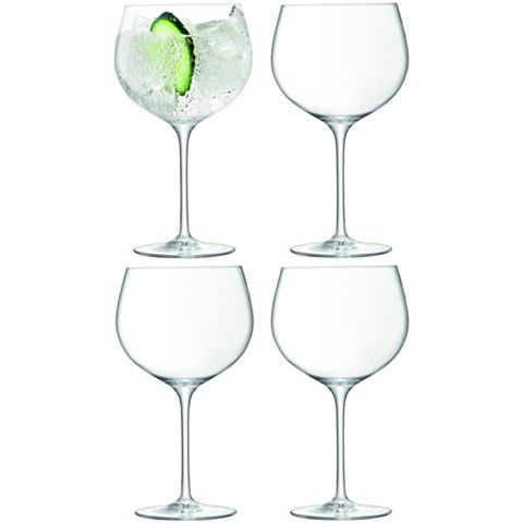 Gin Balloon Glas 680 ml Set van 4 Stuks