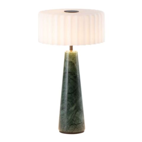 Blok Tafellamp Outdoor 1x LED 2,2 W Marmer