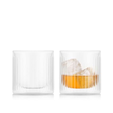 Douro Bar Whiskyglas Dubbelwandig 300 ml Set van 2 Stuks