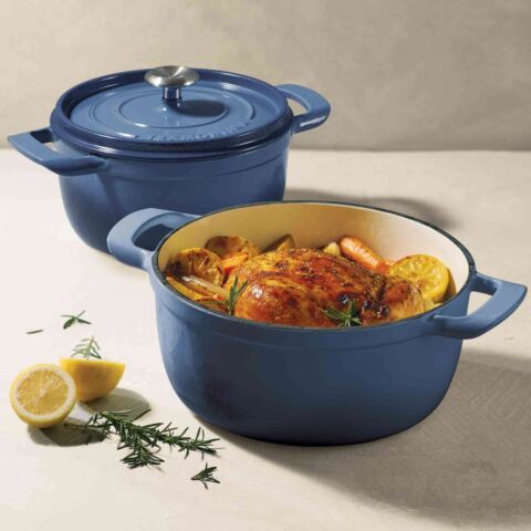 Braadpan met Dekssel &Oslash; 22 cm 3,7 liter Gietijzer