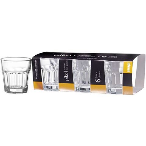 Piko Borrelglas 55 ml Set van 6 Stuks