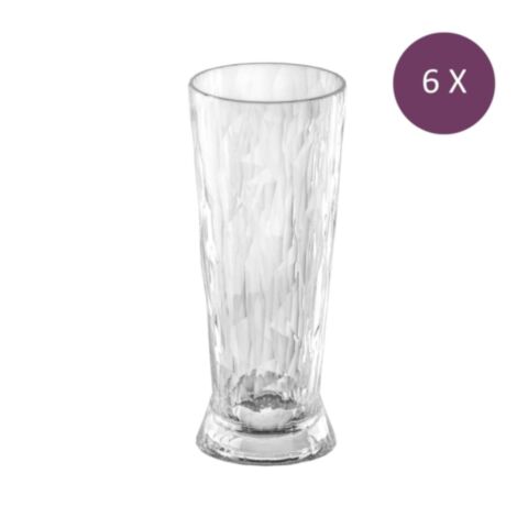 Superglas Club No. 10 Bierglas 300 ml Set van 6 Stuks