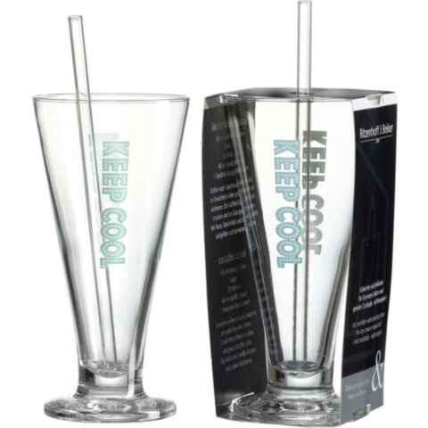 Lio IJscoupe 330 ml Set van 2 Stuks Turquoise
