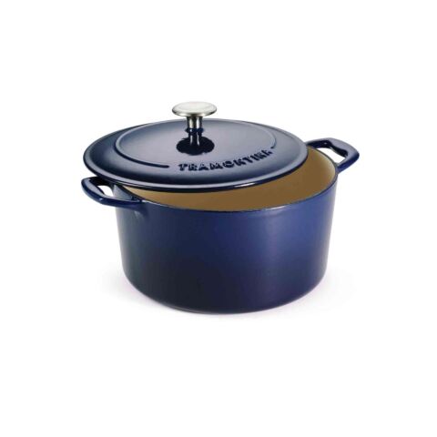 Bestow Braadpan met Deksel &Oslash; 28 cm 6,2 liter Gietijzer Cobalt