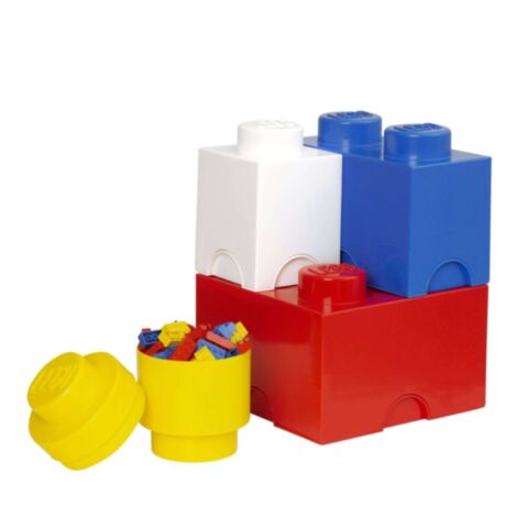 Opbergbox Brick Set van 4 Stuks