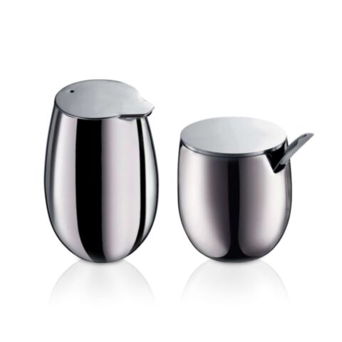 Bodum Columbia Set Melk en Suikerset Set van 2 Stuks RVS