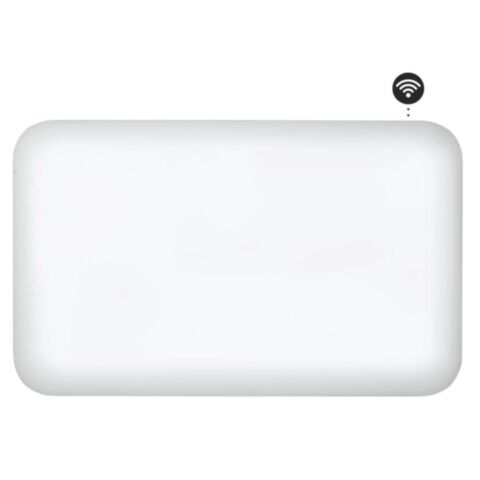 Paneelverwarming WiFi 600 Watt Stalen Front