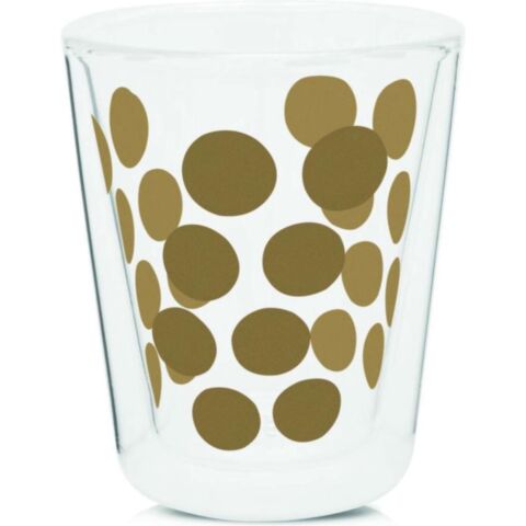 Dot Dot Dubbelwandig Glas Koffie 200 ml