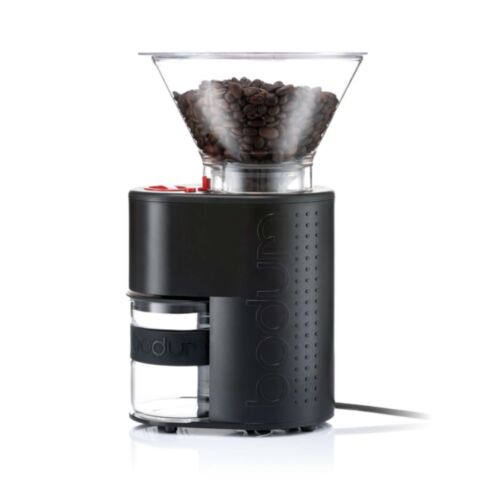 Bistro Koffiemolen Elektrisch voor 220 Gram Koffiebonen 160 W Zwart