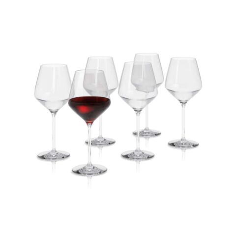 Legio Nova Glas Wijn Rood 450 ml Set van 6 Stuks