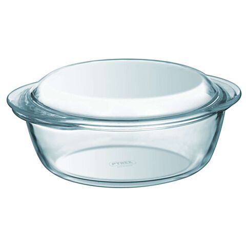 4 in 1 Ovenschaal met Deksel Rond 21x18x8 cm 1,1 liter
