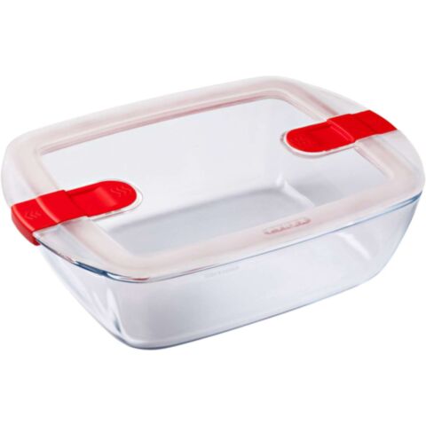 Cook & Heat Voedselcontainer Rechthoek met Deksel 28 x 20cm