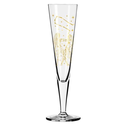 Astrologie Champagneglas Nr.5 Zwilling Mubaza 205 ml