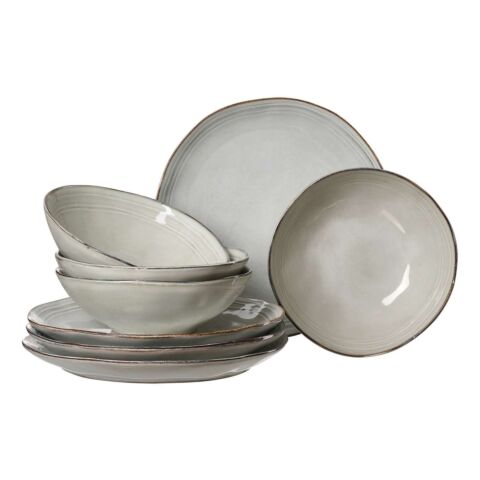 Kendra Serviesset Set van 8 Stuks