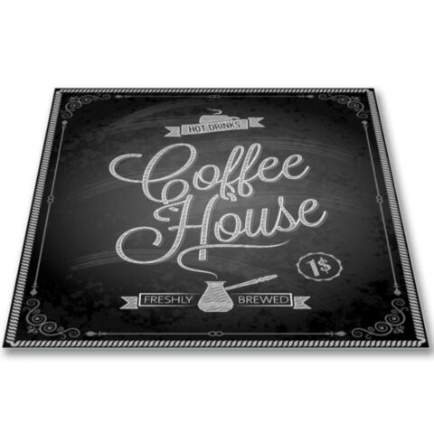 Inductie Kookplaatbeschermer Coffee House 60x60 cm