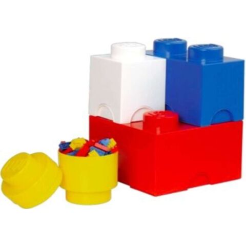 Opbergbox Brick Set van 4 Stuks