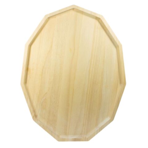 Hout Polygon Blis Dienblad L