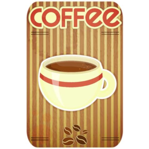 Placemat Rechthoek Coffee 50 x 39 cm