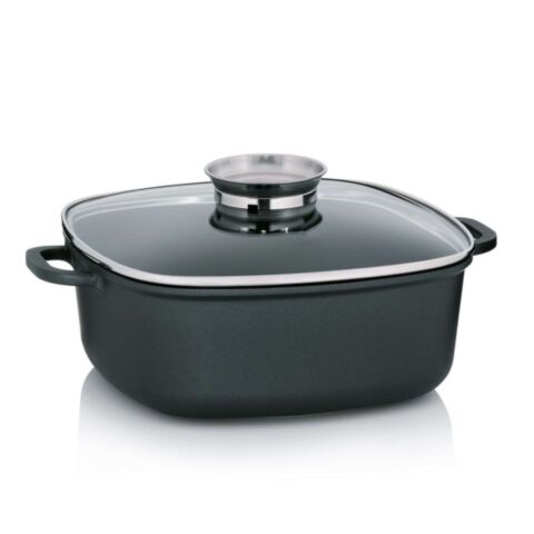 Kerros Braadpan met Deksel 6 liter