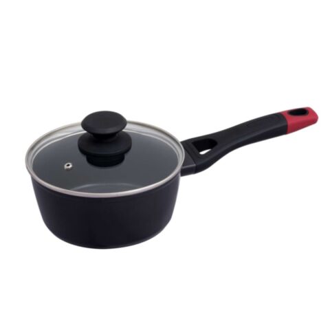Optima Steelpan met Deksel &Oslash; 16 cm