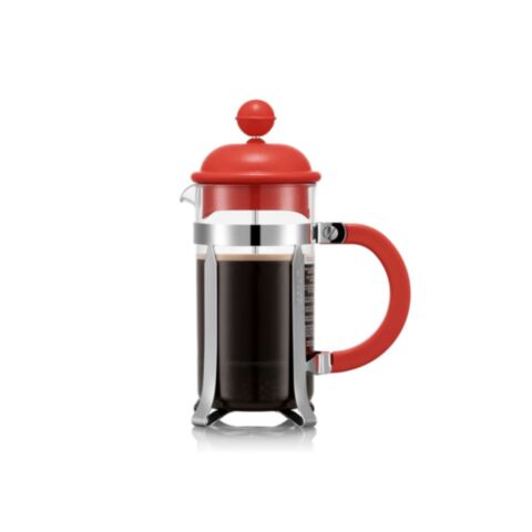 Caffettiera French Press Cafeti&egrave;re met Kunststof Deksel 3 Kops 350 ml
