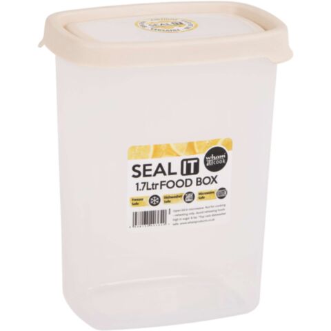 Opbergbox Seal It 1,7 liter Set van 3 Stuks