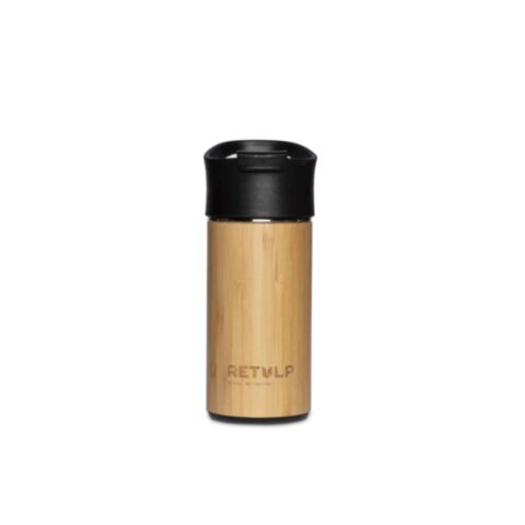 Tumbler Thermosbeker 250 ml Bamboo/RVS