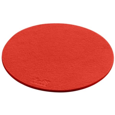 Onderzetter Vilt Rond 20 cm. Orange